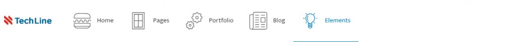 Menu icons